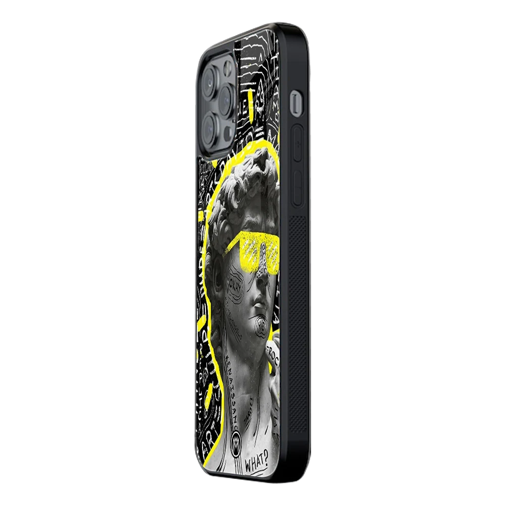 Slim Glass Back Phone Case for Multiple Brands – iPhone, Samsung, Redmi, OnePlus, Oppo, Vivo