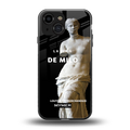 de milo back phone cover | glass case for iphone 13 mini