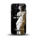 de milo back phone cover | glass case for iphone 13