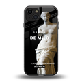 de milo back phone cover | glass case for iphone 15