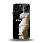 de milo back phone cover | glass case for iphone 16 pro