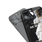 de milo back phone cover | glass case for iphone 14 pro