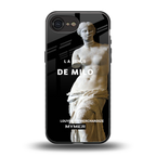 de milo back phone cover | glass case for iphone 16e