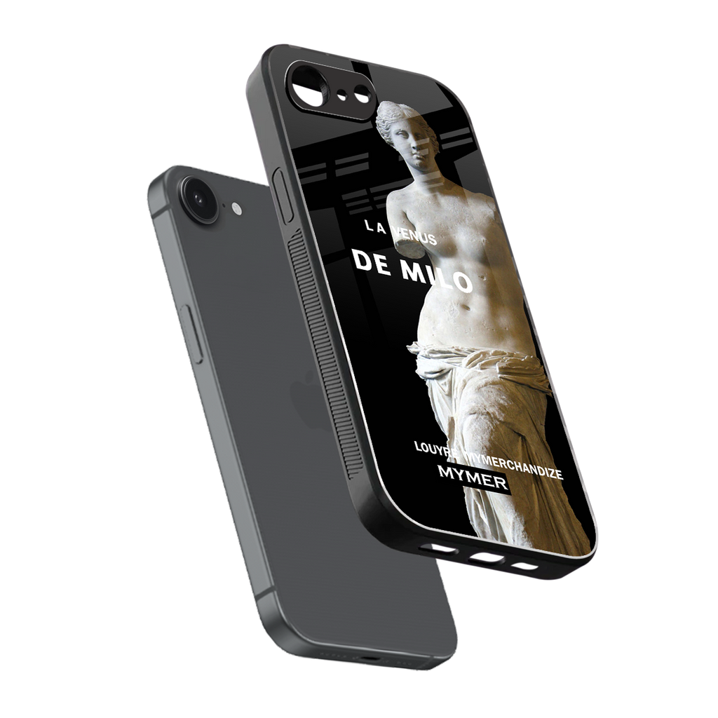 de milo back phone cover | glass case for iphone 16e