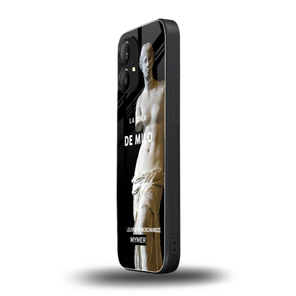 de milo back phone cover | glass case for nothing phone 1