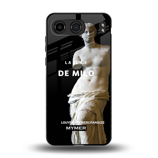 de milo back phone cover | glass case for oneplus nord 4