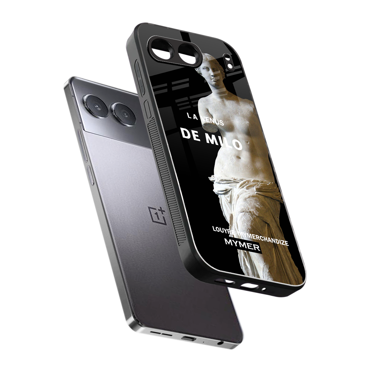 de milo back phone cover | glass case for oneplus nord 4