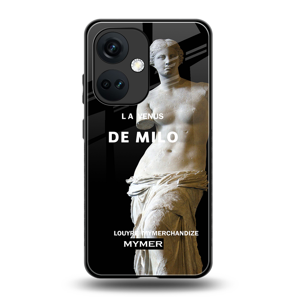 de milo back phone cover | glass case for oneplus nord ce 3