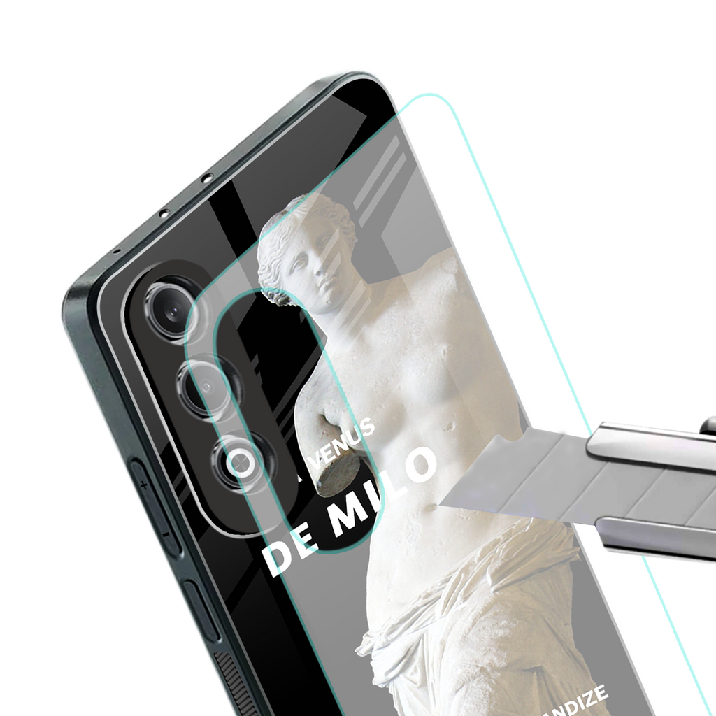 de milo back phone cover | glass case for oneplus nord ce 4