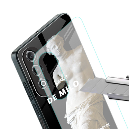 de milo back phone cover | glass case for oneplus nord ce 4