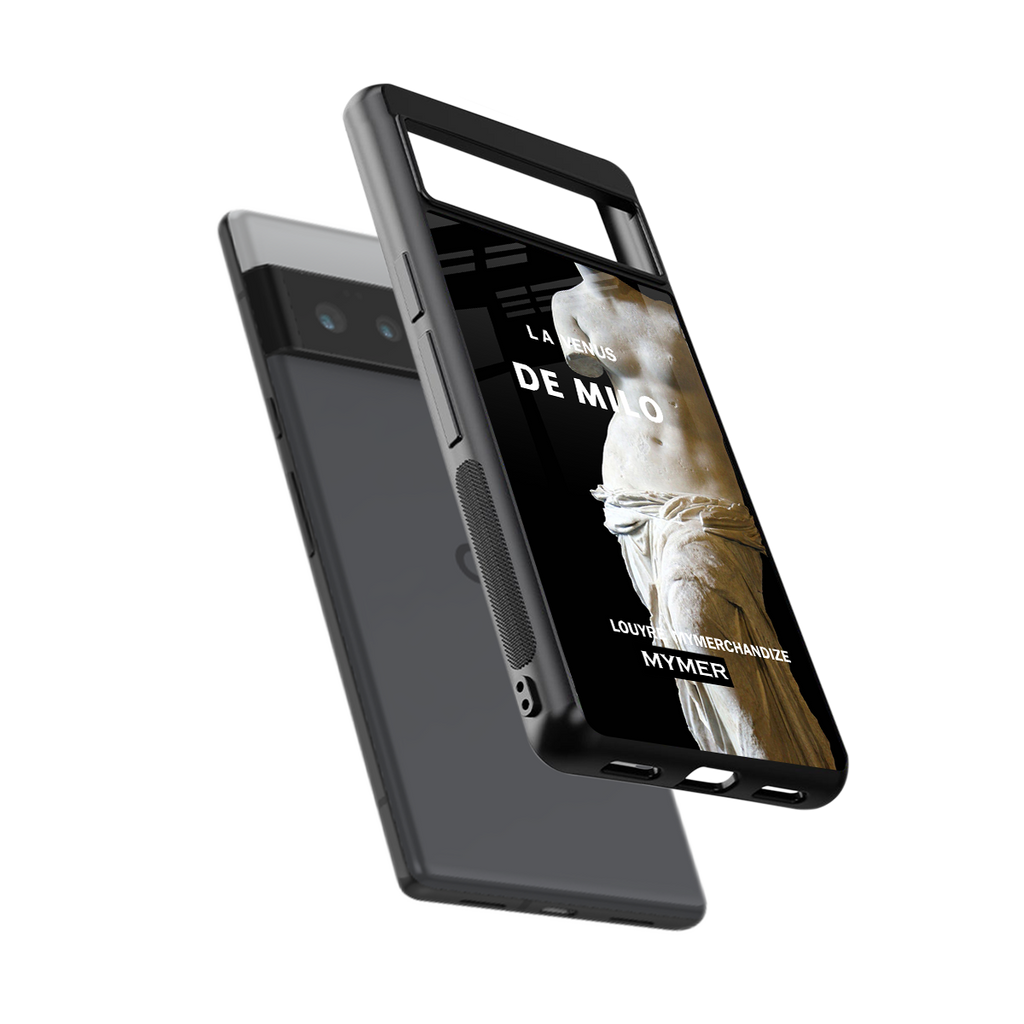 de milo back phone cover | glass case for google pixel 6 pro