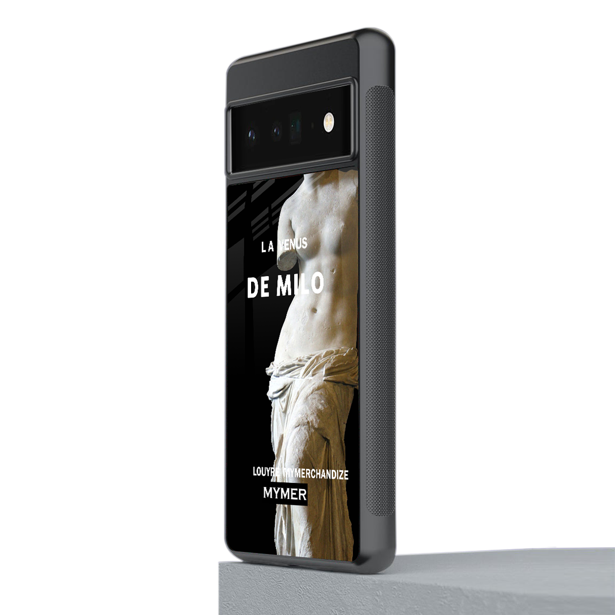 de milo back phone cover | glass case for google pixel 6 pro