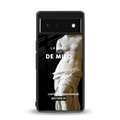 de milo back phone cover | glass case for Google Pixel 6A