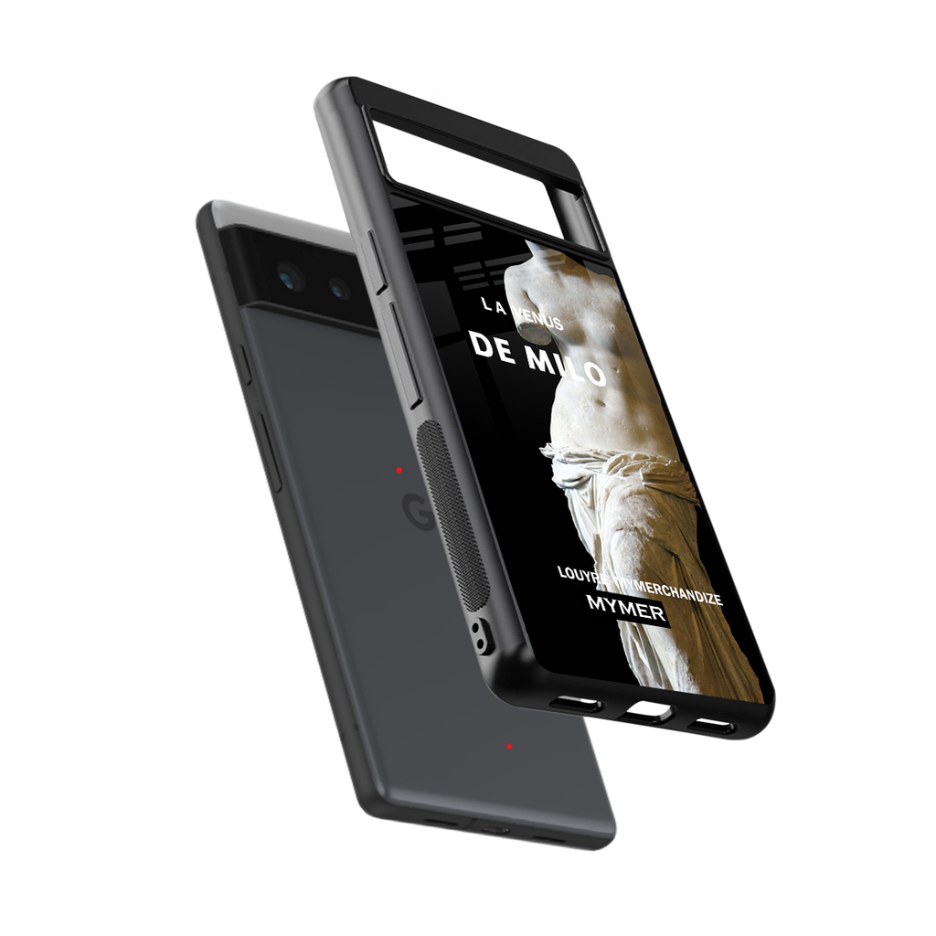 de milo back phone cover | glass case for Google Pixel 6A