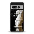 de milo back phone cover | glass case for google pixel 7 pro