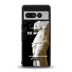 de milo back phone cover | glass case for google pixel 7 pro