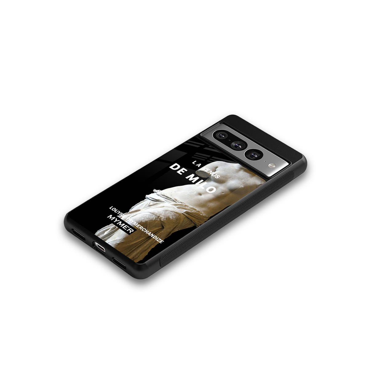 de milo back phone cover | glass case for google pixel 7 pro