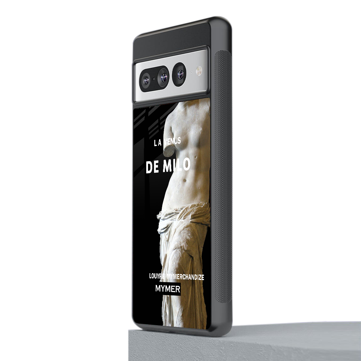 de milo back phone cover | glass case for google pixel 7 pro