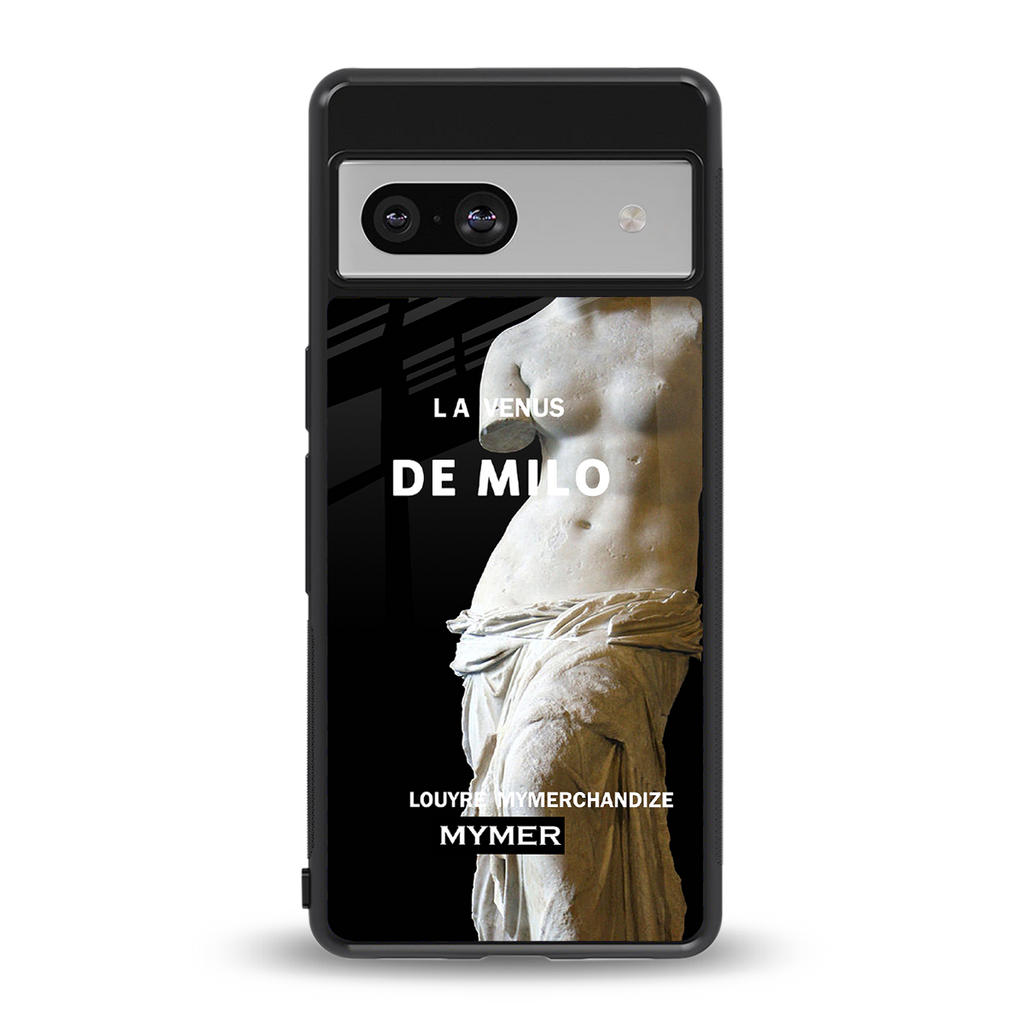 de milo back phone cover | glass case for Google Pixel 7