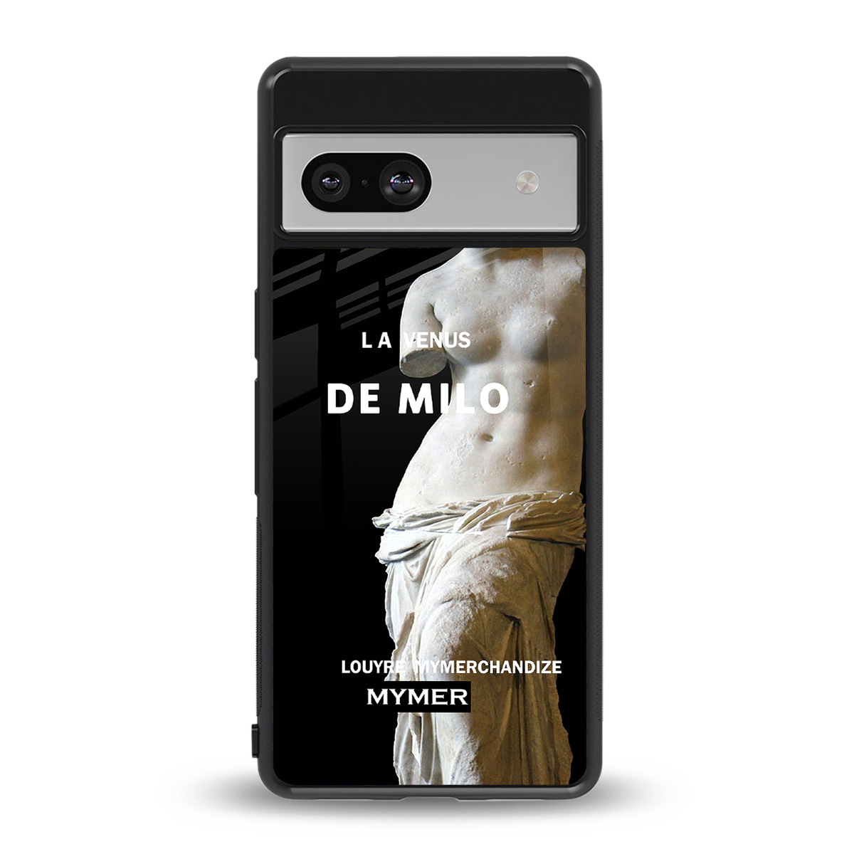 de milo back phone cover | glass case for Google Pixel 7