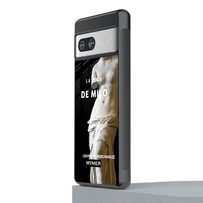 de milo back phone cover | glass case for Google Pixel 7A