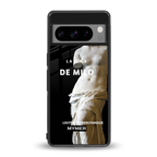 de milo back phone cover | glass case for google pixel 8 pro