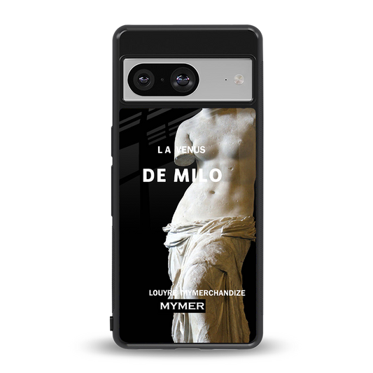 de milo back phone cover | glass case for Google Pixel 8