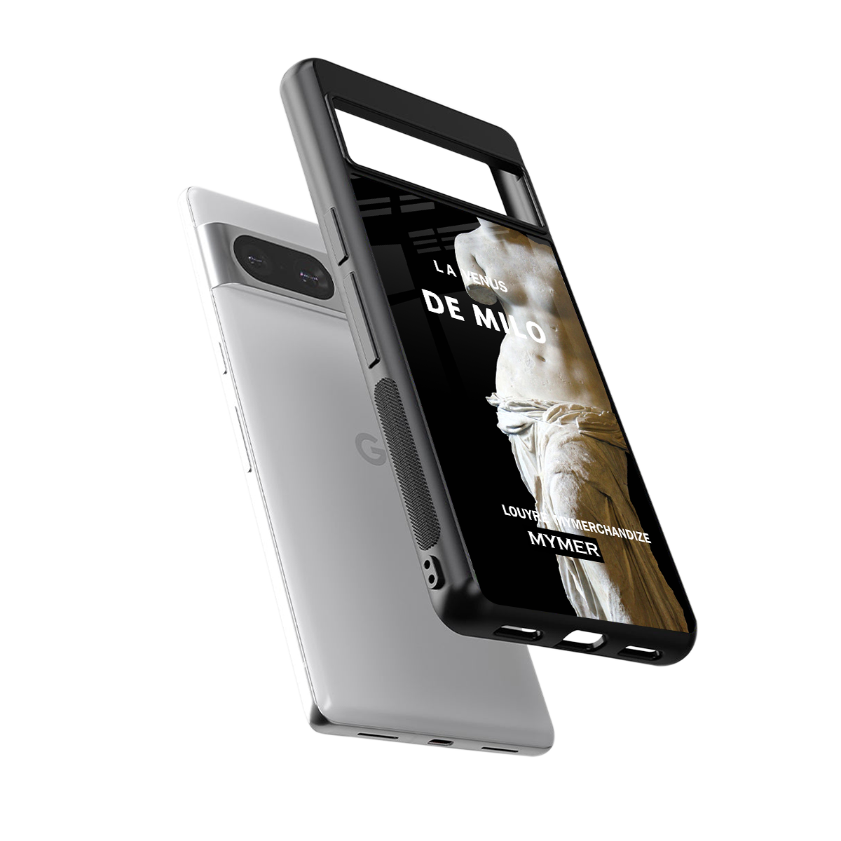de milo back phone cover | glass case for Google Pixel 8