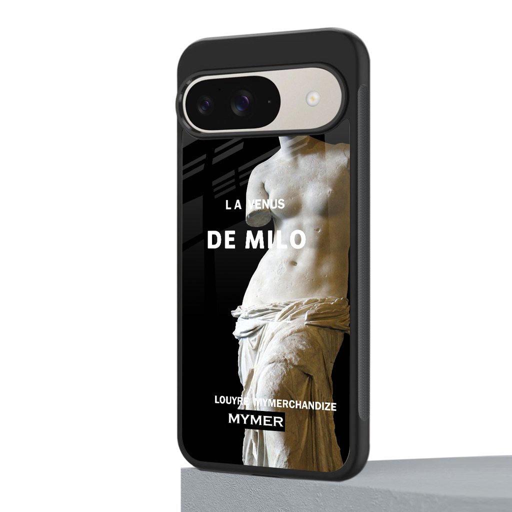 de milo back phone cover | glass case for google pixel 9