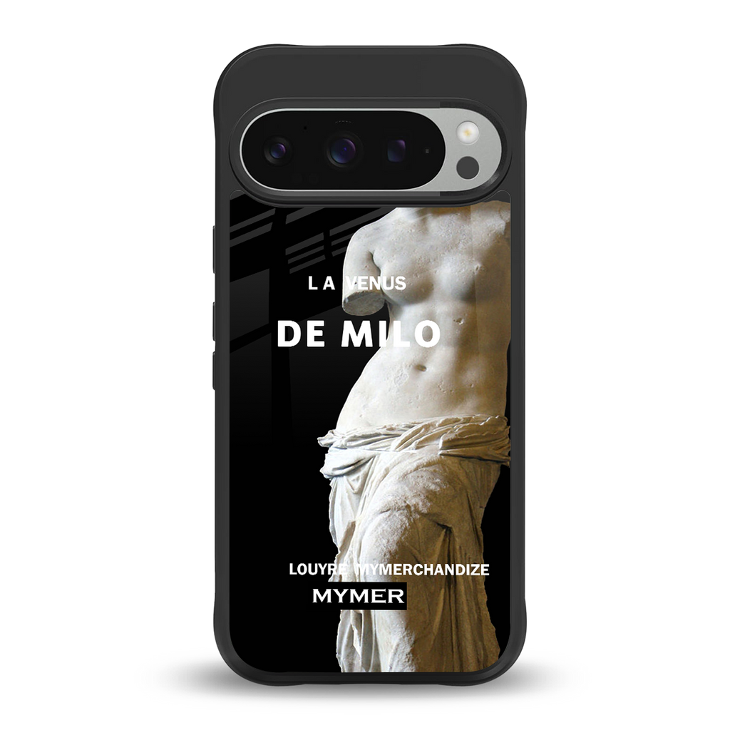 de milo back phone cover | glass case for google pixel 9 pro