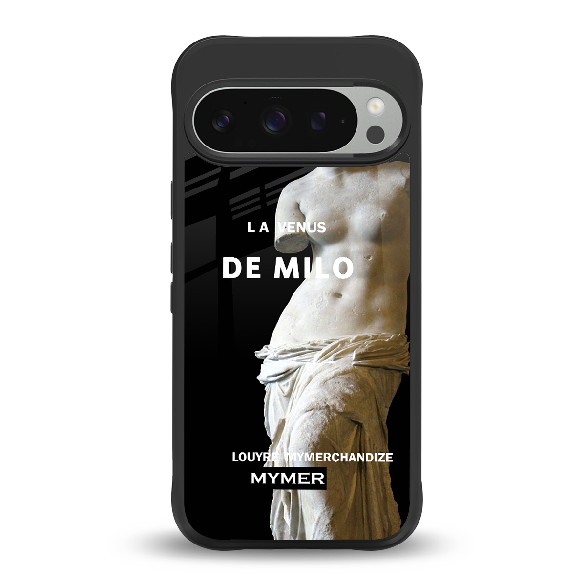 de milo back phone cover | glass case for google pixel 9 pro