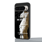 de milo back phone cover | glass case for google pixel 9 pro xl