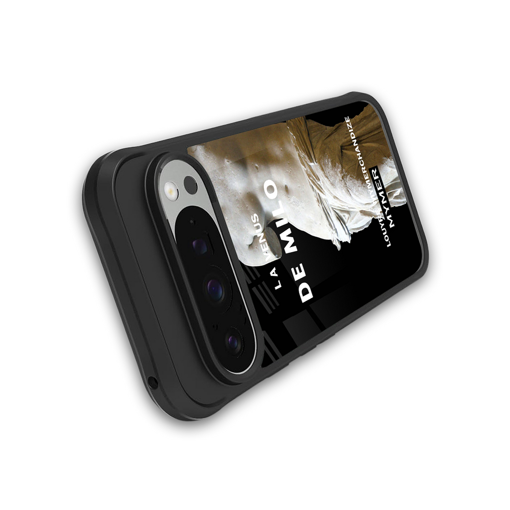 de milo back phone cover | glass case for google pixel 9 pro