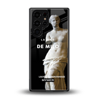 de milo back phone cover | glass case for samsung galaxy s25 ultra