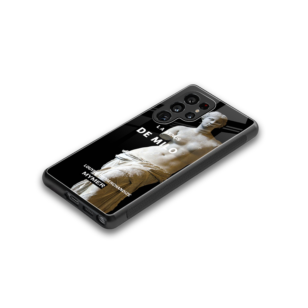 de milo back phone cover | glass case for samsung galaxy s25 ultra