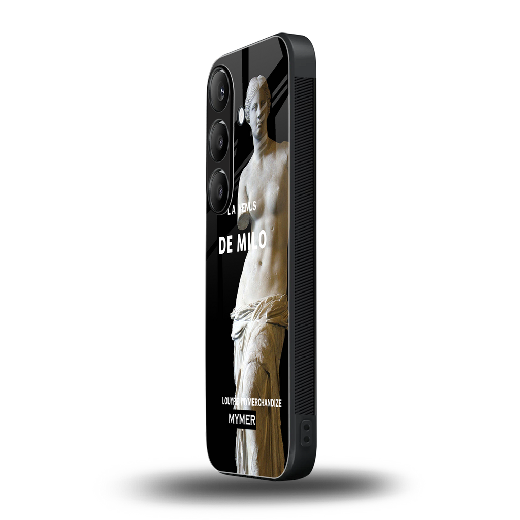 de milo back phone cover | glass case for samsung galaxy s25 plus