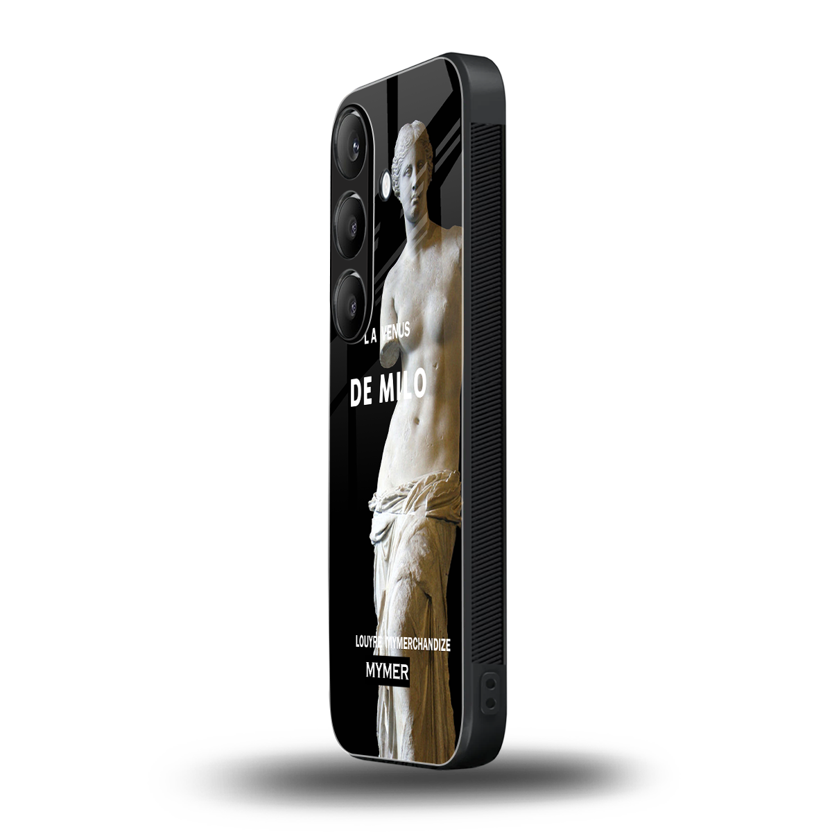 de milo back phone cover | glass case for samsung galaxy s24 plus