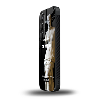 de milo back phone cover | glass case for samsung galaxy s24 plus