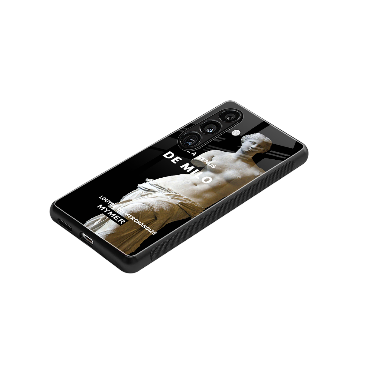 de milo back phone cover | glass case for samsung galaxy s24 plus