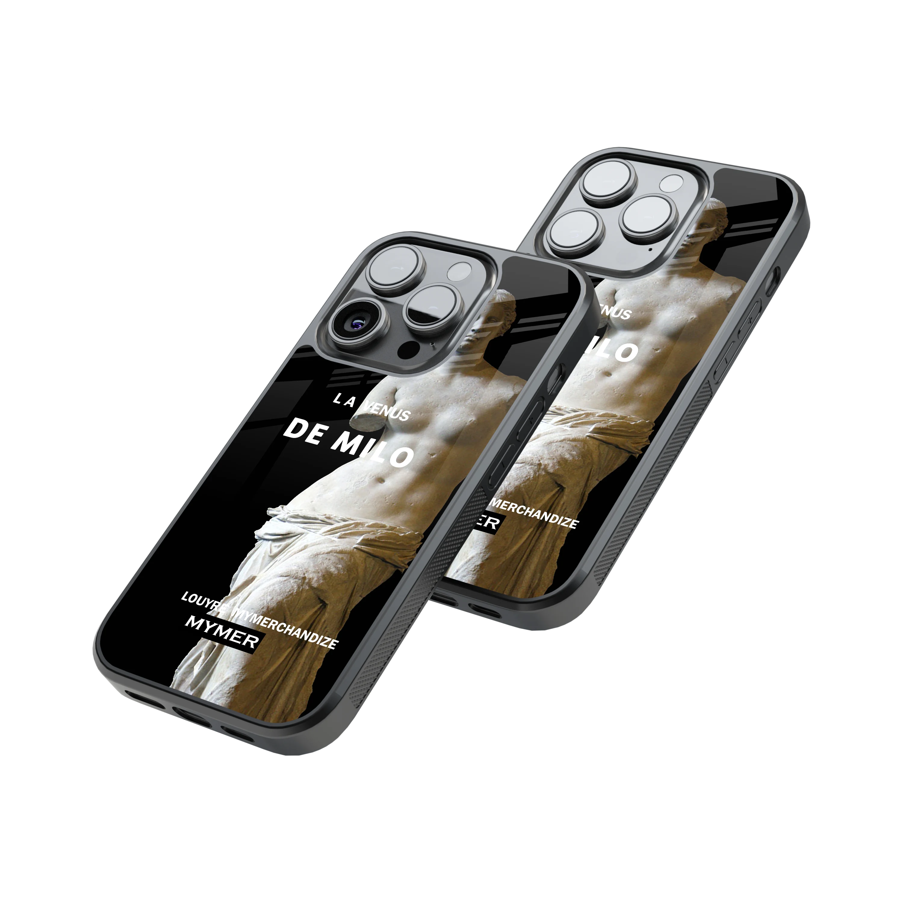 Protective Glass Back Phone Case Compatible with iPhone, Samsung, OnePlus, Pixel & More