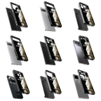 Durable Glass Back Mobile Case for iPhone, Samsung, OnePlus, Google Pixel, Redmi, Vivo, Oppo