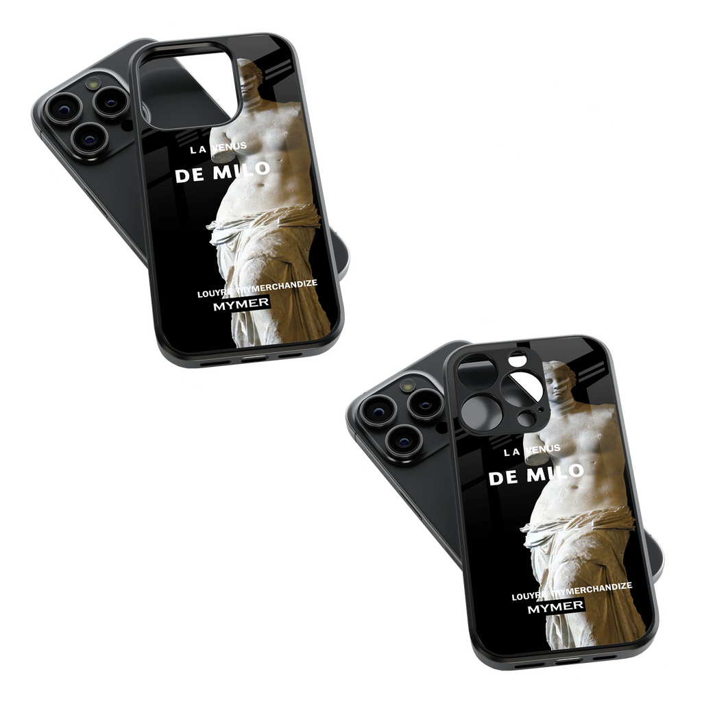 Trendy Glass Back Mobile Case for iPhone, Samsung, Redmi, OnePlus, Google Pixel, Motorola