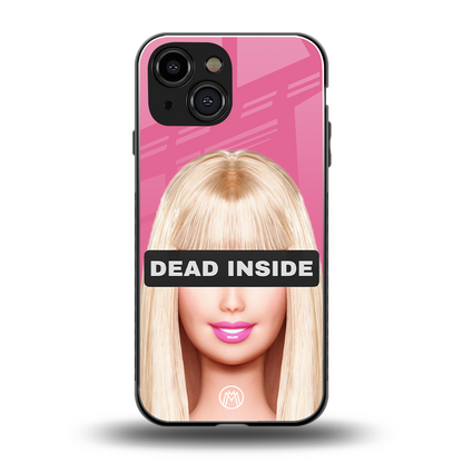 dead inside back phone cover | glass case for iphone 13 mini