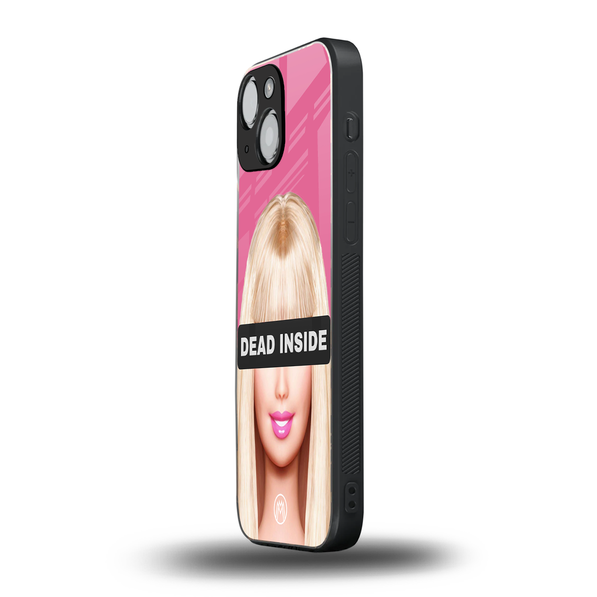 dead inside back phone cover | glass case for iphone 13 mini
