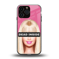 dead inside back phone cover | glass case for iphone 13 pro max