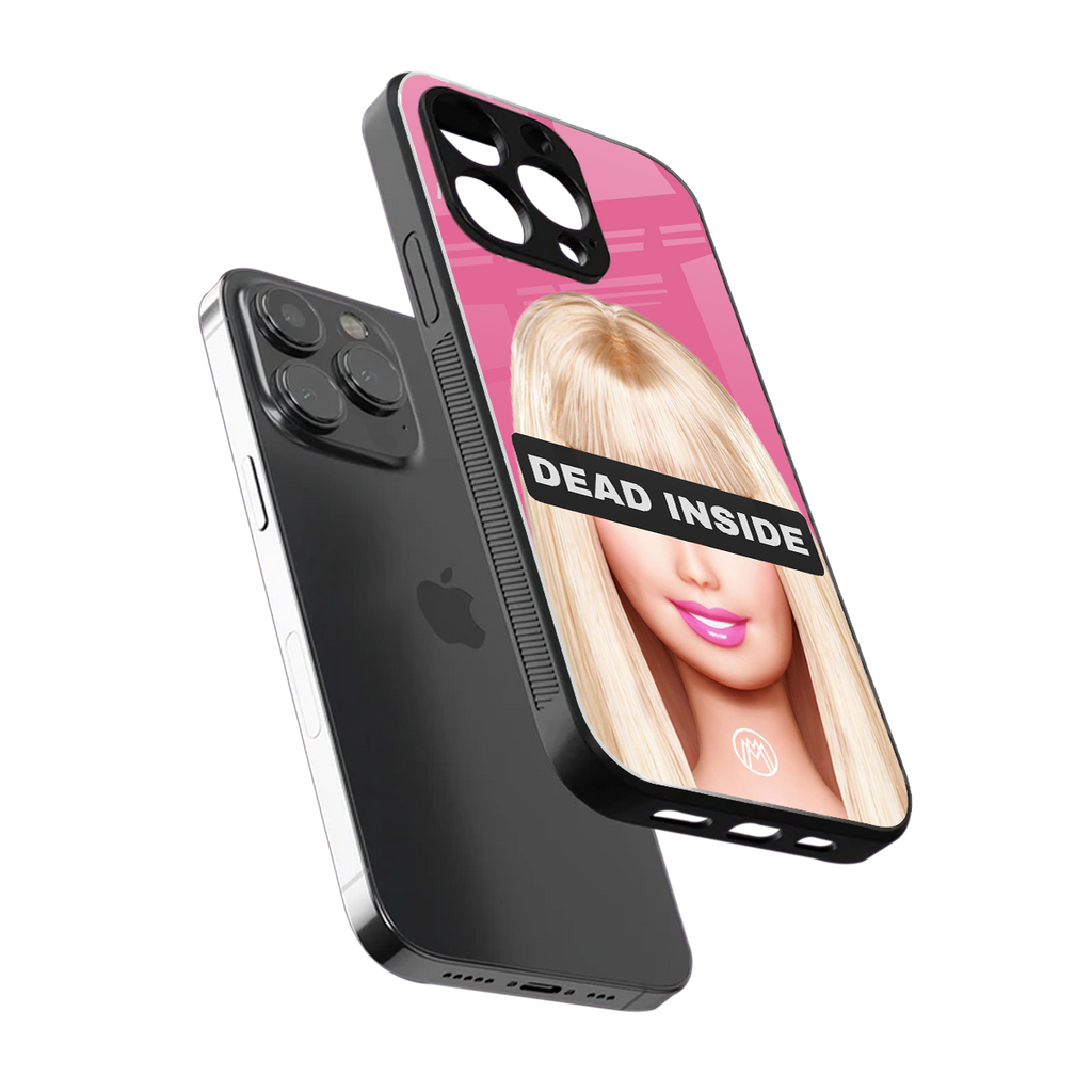 dead inside back phone cover | glass case for iphone 13 pro max