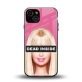 dead inside back phone cover | glass case for iphone 13