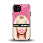 dead inside back phone cover | glass case for iphone 13