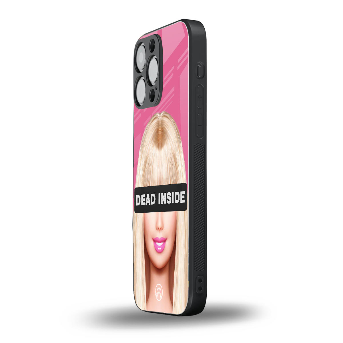 dead inside back phone cover | glass case for iphone 15 pro max