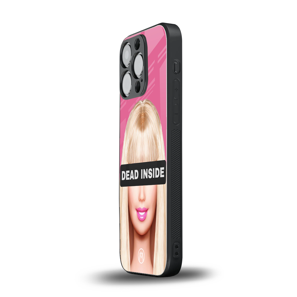 dead inside back phone cover | glass case for iphone 15 pro